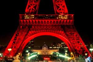Eiffel Tower at Night5700917084 300x200 - Eiffel Tower at Night - Tower, Night, Eiffel